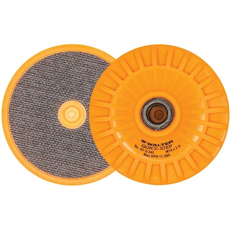 Walter Surface Technologies 4 in. Qs Backing Pad M14 x 2.0 07Q042